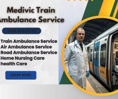 Medivic Train Ambulances offer exceptional medical transportation in Patna