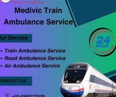 Book a Medivic Train Ambulance in Bhopal to get a Critical Medical Transfer