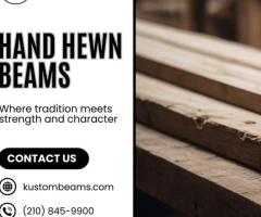 Hand Hewn Beams in Austin