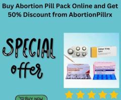 Buy Abortion Pill Pack Online and Get 50% Discount from AbortionPillrx