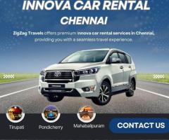 Innova Car Rental in Chennai – ZigZag Tours and Travels