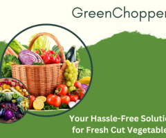 GreenChopper - Your Hassle-Free Solution for Fresh Cut Vegetables!