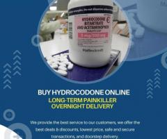 Buy Hydrocodone Online | Long-term Painkiller Overnight Delivery