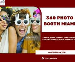 Best 360 Photo Booth Near Me In Miami