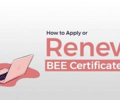 How to Apply or Renew a BEE Certificate Online