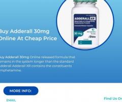 Buy Adderall 30mg Online At Cheap Price