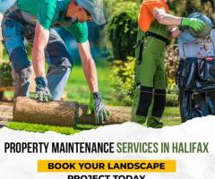 lawn care and property maintenance in Halifax, Nova Scotia