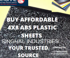 Buy Affordable 4x8 ABS Plastic Sheets - Singhal Industries: Your Trusted Source!