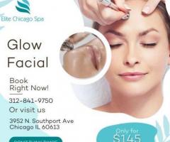 The best Glow Facial / Elite Chicago Spa