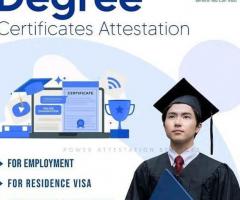 degree certificate attestation in uae