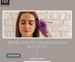 How to Find the Best Brow Color Correction Service in Houston?