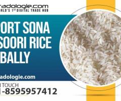Export Sona Masoori Rice Globally