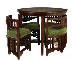 Shop with Confidence: Buy Teak Wood Dining Table Set Online Today