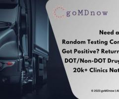 goMDnow Drug Test Centers nationwide
