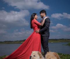 Studio SJS: Captivating Pre-Wedding Photoshoot in Bangalore"