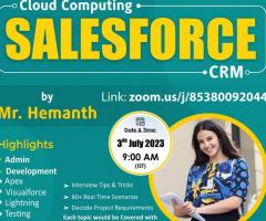 Attend an Online Free Demo On Salesforce CRM By Mr. Hemanth. - 1