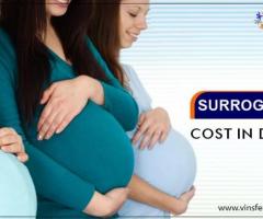 How much does surrogacy cost in Delhi?