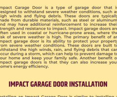 Enhance Your Garage with Impact Garage Doors