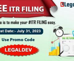 Legal Dev Provide Online Free ITR Filing Coupon Code