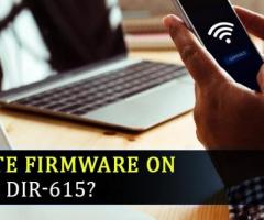 Update Firmware on DLink Router Dir-615