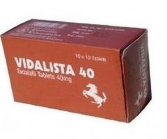 Vidalista 40 -A Comprehensive Overview of the Erectile Dysfunction Medication – Buy Now