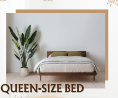 Buy Queen Size Beds with Luxurious Designs, Comfort and Styles - 1