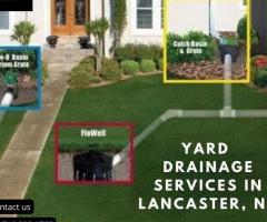 Yard Drainage Services In Lancaster, NY