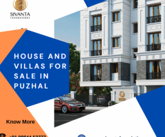 House and Villas for Sale in Puzhal