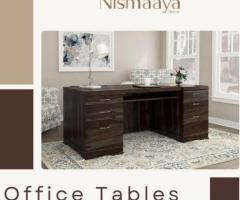 Buy Wooden Office Tables: Timeless Beauty for Your Workplace - 1