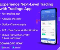 Experience Next Level Trading with Tradingo App