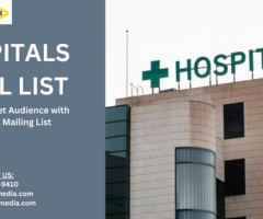 Verified Hospitals Email List Providers In USA-UK