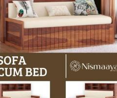 Buy a Comfortable Sofa Cum Bed with Storage