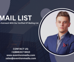 Verified VP Email List Providers In USA-UK