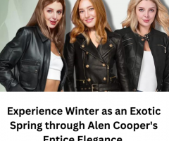 Experience Winter as an Exotic Spring through Alen Cooper's Entice Elegance
