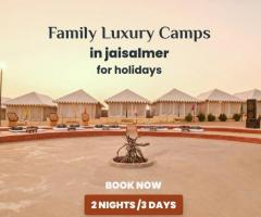 Luxury tent in jaisalmer
