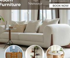 Discover Stylish Living Room Furniture at Nismaaya Decor
