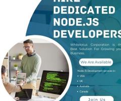 Best Nodejs Development services in India and UK