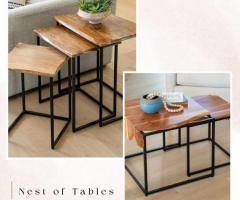 Nested Beauty: Buy Our Elegant Nest of Tables Collection