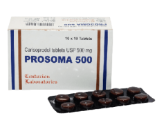 Buy Prosoma 500mg online at $25 discount and FREE SHIPPING