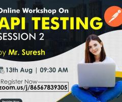 Free Online Workshop On API Testing By Mr. Suresh | Naresh IT