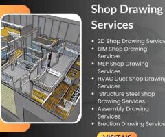 Top Shop Drawing Services Sharjah, UAE at a very low cost