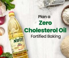 Best Soyabean Oil for cooking l Nutri zero cholestrol soyabean oil - 1