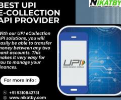 Best UPI eCollection API provider