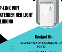 TP-Link Wi-Fi Extender Red Light blinking | +1-800-487-3677 | TP-Link Guide - 1