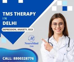 TMS Therapy and Treatment in Delhi By NeuroMind TMS