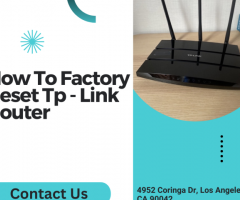 How to Reset a TP-Link Router to Factory Defaults | +1-800-487-3677