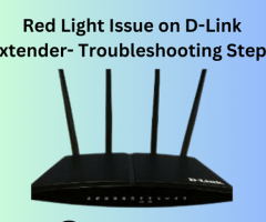 Red Light on my D-Link Extender: Troubleshooting Tips |+1-855-393-7243|