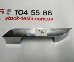 10 Chrome handle (plastic) outer front/rear left Tesla model S, model S REST 1036479-00-B