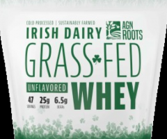 AGN Roots Organic Grass Fed Whey Protein