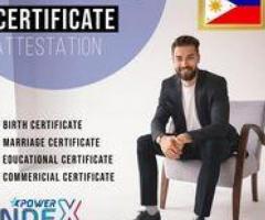 Philippines certificate attestation in Abu Dhabi - 1